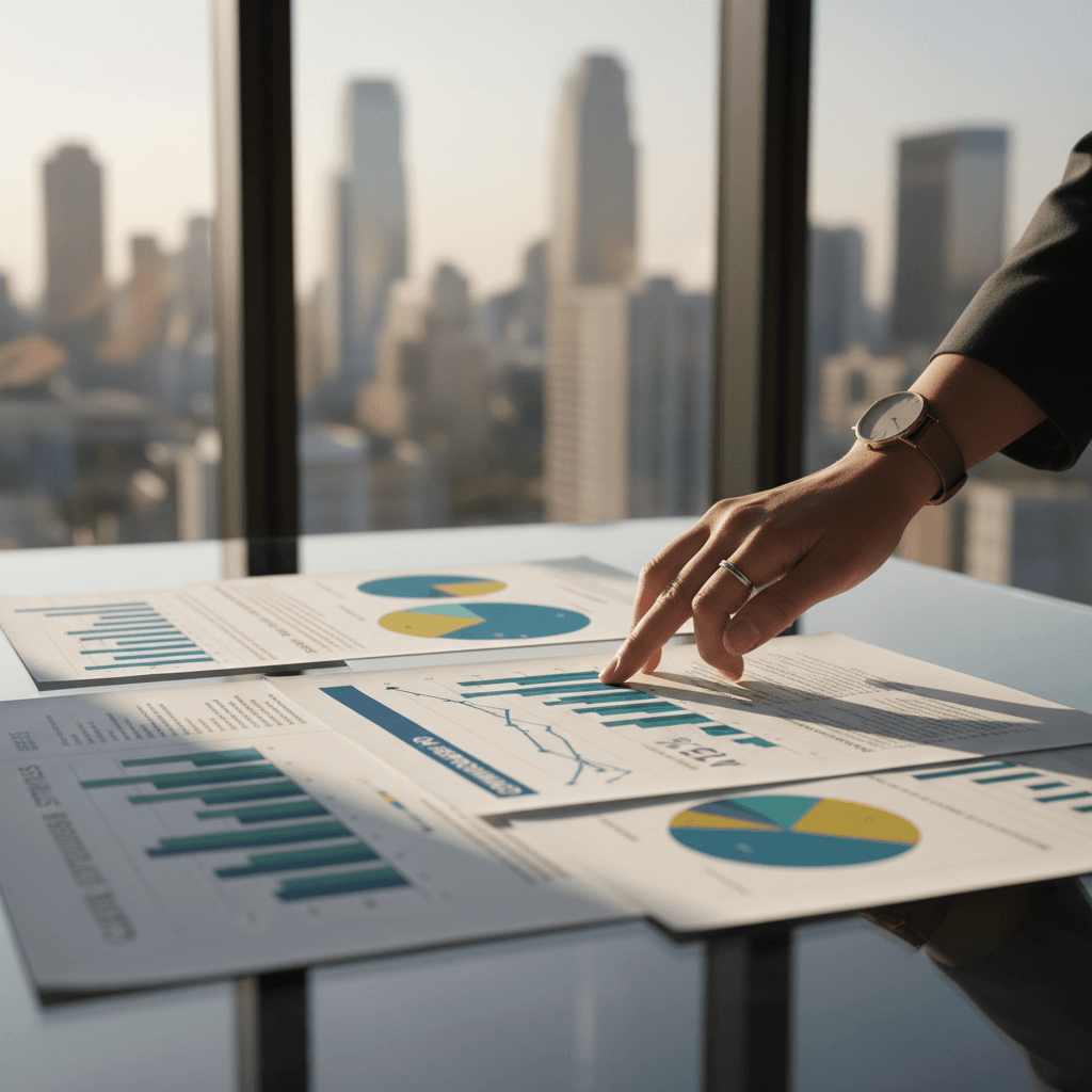 Financial market data and performance metrics documents